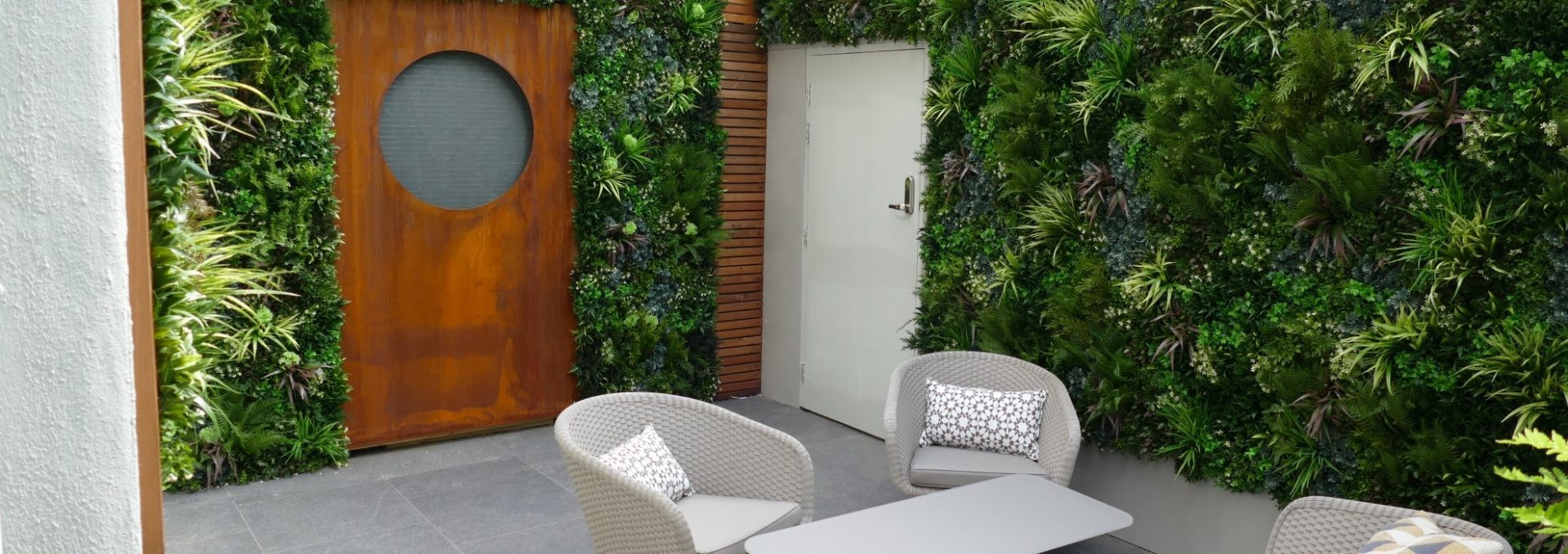artificial green wall Privacy Screens