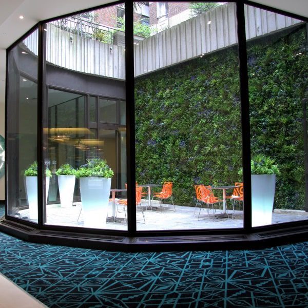 Indoor Green Wall Hotel