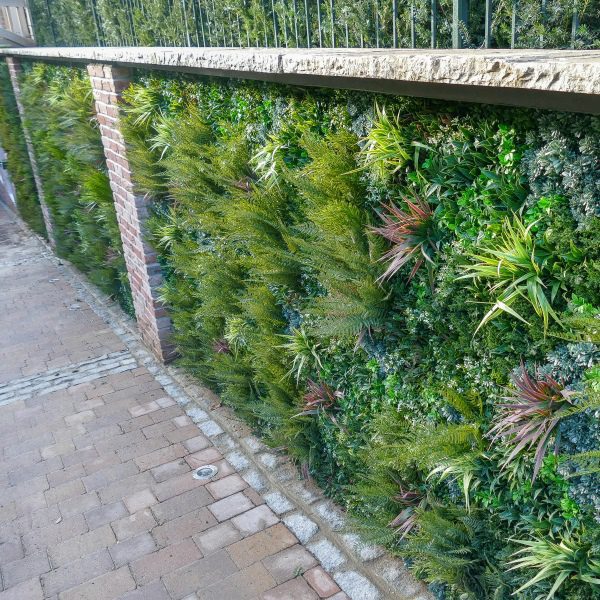 Natural-Looking Green Wall