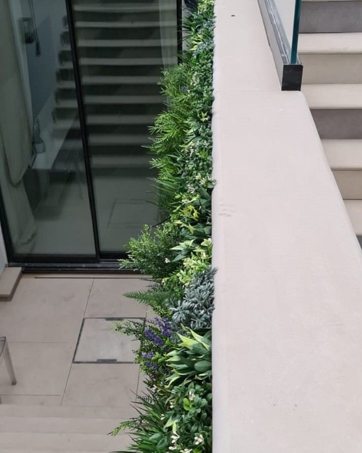 Stairway Green Wall