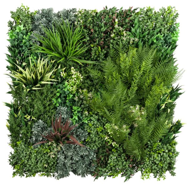 realistic artificial living wall plant panel