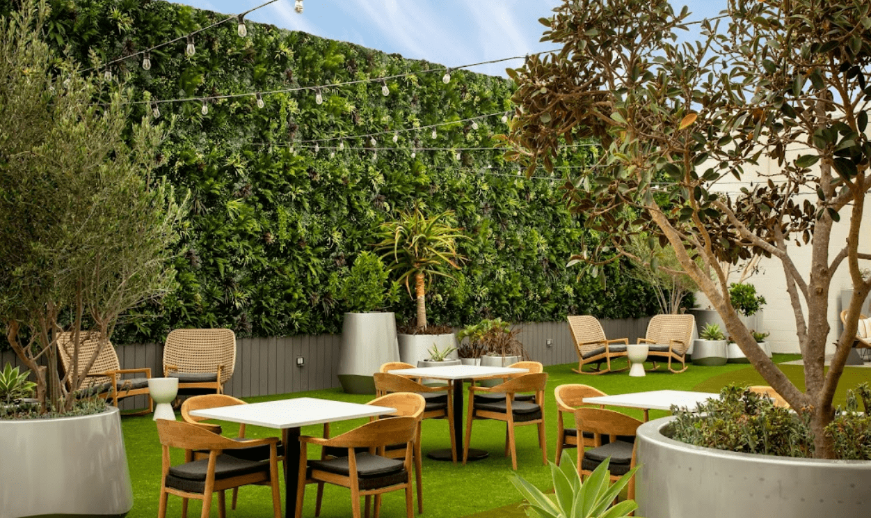 Hotel Garden Green Wall in San Diego