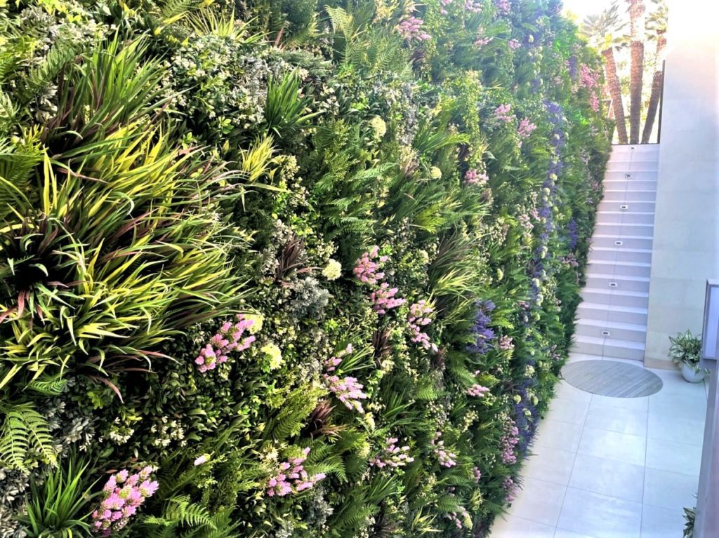California Designed Green Wall