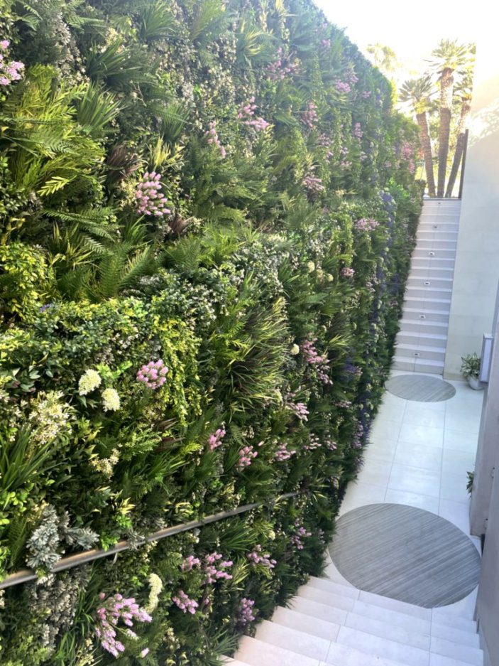 Bespoke Green Wall Installation in Laguna Beach