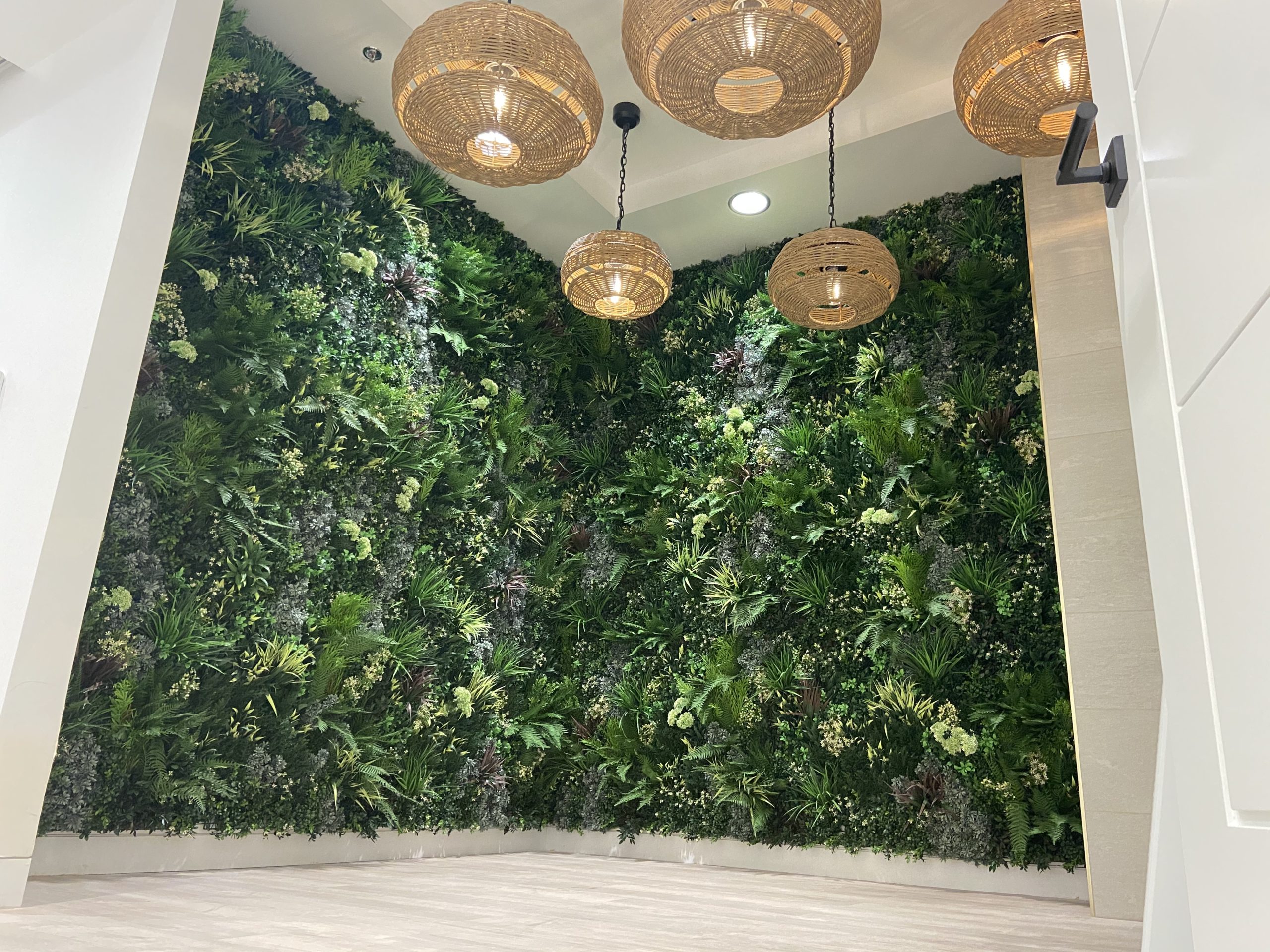 Internal Vistafolia Green Wall Installation in Las Vegas, Nevada